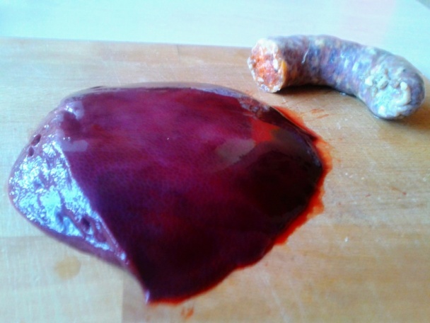 Plnená bravčová pečeň (fotorecept) - obrázok 1