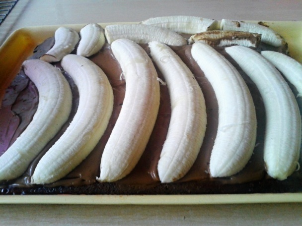 Banánové rezy s parížskou čokoládou a drienkovým lekvárom (fotorecept) - obrázok 7