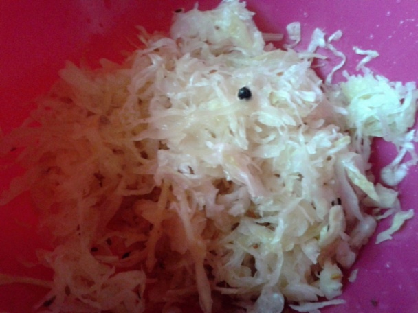 Morčacie stehno v sudovej kapuste na ružovom víne (fotorecept) - obrázok 2