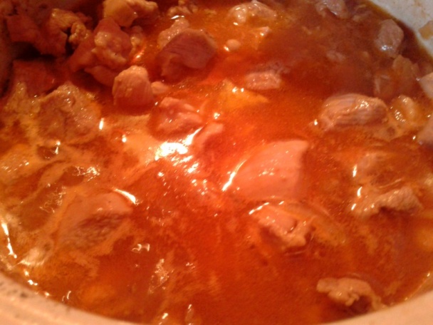 Morčacie stehno v sudovej kapuste na ružovom víne (fotorecept) - obrázok 8