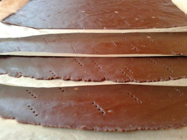 Sviatočné medové rezy (fotorecept) - obrázok 6