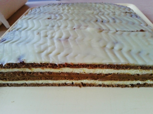 Sviatočné medové rezy (fotorecept) - obrázok 13