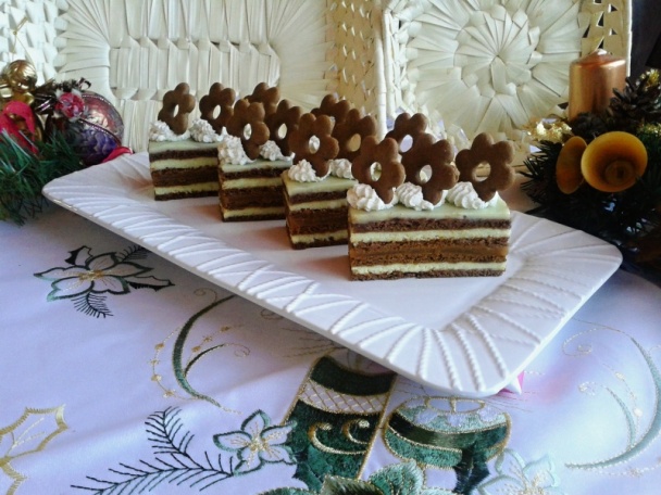 Sviatočné medové rezy (fotorecept) - obrázok 14