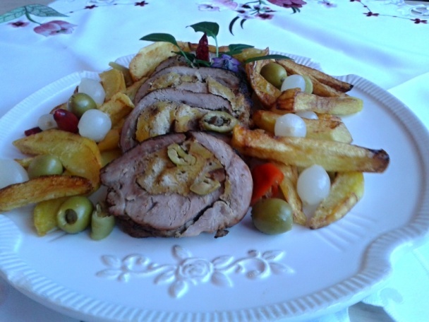 Rolované morčacie stehno plnené olivami (fotorecept) - obrázok 14