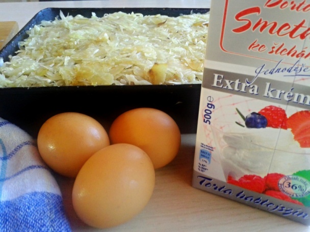Koložvárska prekladaná kapusta z troch druhov mäsa (fotorecept) - obrázok 8