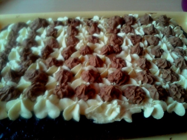 Vianočné čokoládové rezy (fotorecept) - obrázok 4