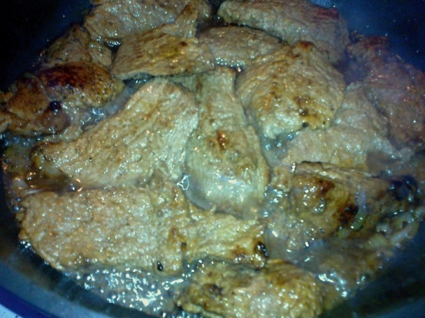 Novoročný hovädzí plátok na karameli a šampanskom (fotorecept) - obrázok 7