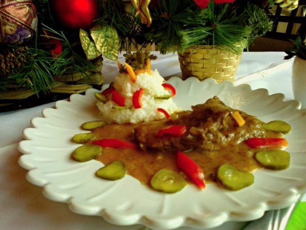 Novoročný hovädzí plátok na karameli a šampanskom (fotorecept) - obrázok 10