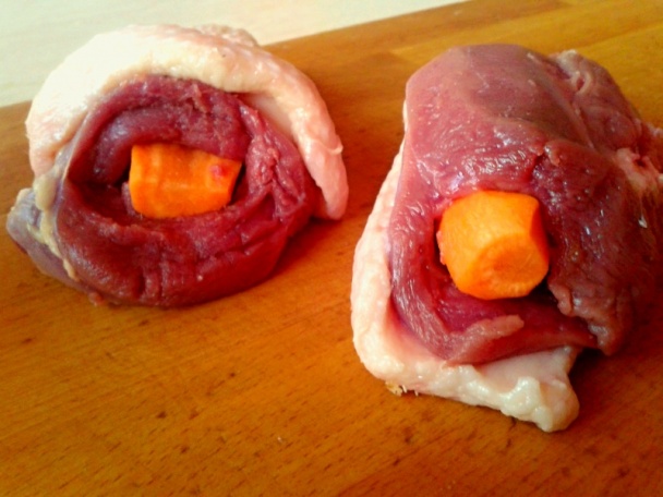 Kačacie prsia plnené mrkvou na čiernom pive (fotorecept) - obrázok 3