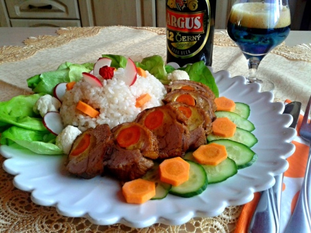 Kačacie prsia plnené mrkvou na čiernom pive (fotorecept) - obrázok 12