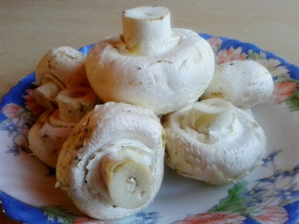 Vyprážané plnené šampiňóny (fotorecept) - obrázok 1