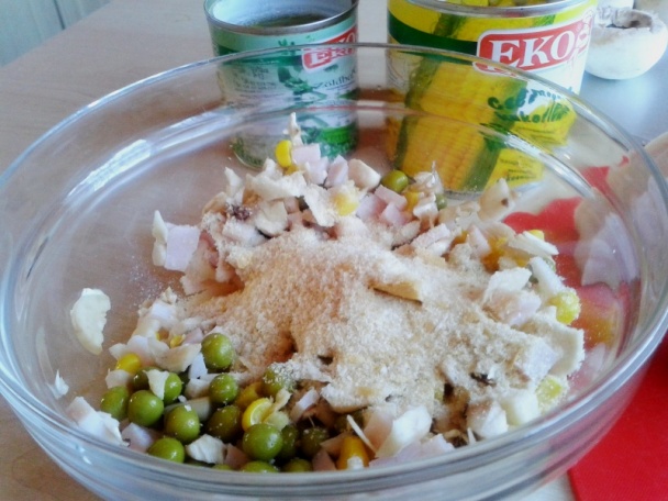 Vyprážané plnené šampiňóny (fotorecept) - obrázok 2