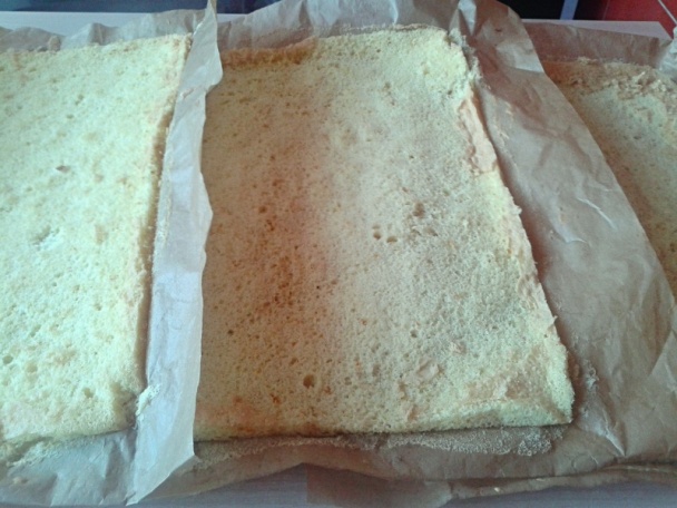 Tvarohovo-pomarančové rezy so šľahačkou (fotorecept) - obrázok 3