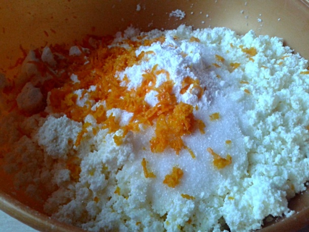 Tvarohovo-pomarančové rezy so šľahačkou (fotorecept) - obrázok 5