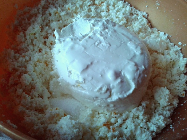 Tvarohovo-pomarančové rezy so šľahačkou (fotorecept) - obrázok 6