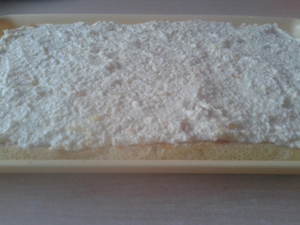 Tvarohovo-pomarančové rezy so šľahačkou (fotorecept) - obrázok 12