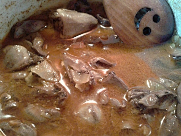 Morčacie srdiečka na červenej fazuli s kukuricou v paradajkovej omáčke (fotorecept) - obrázok 6