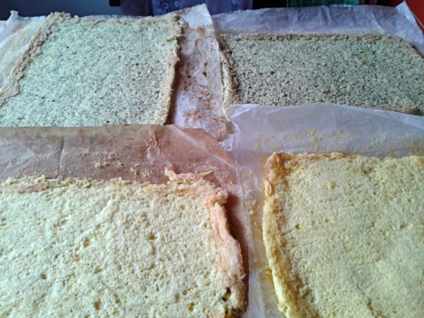 Makovo-piškótové rezy (fotorecept) - obrázok 3