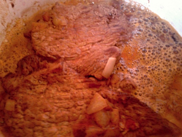 Hovädzia roštenka na Radleri a dubákoch s pečeňovou plnkou v bábovkovej forme (fotorecept) - obrázok 5