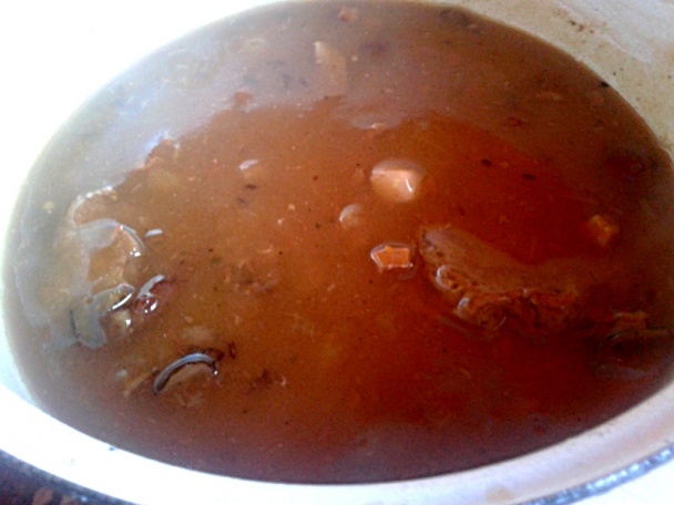 Hovädzia roštenka na Radleri a dubákoch s pečeňovou plnkou v bábovkovej forme (fotorecept) - obrázok 6
