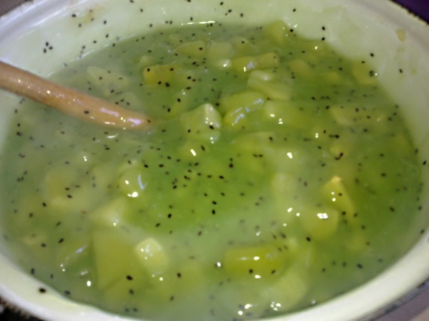 Pistáciové kivi rezy (fotorecept) - obrázok 4