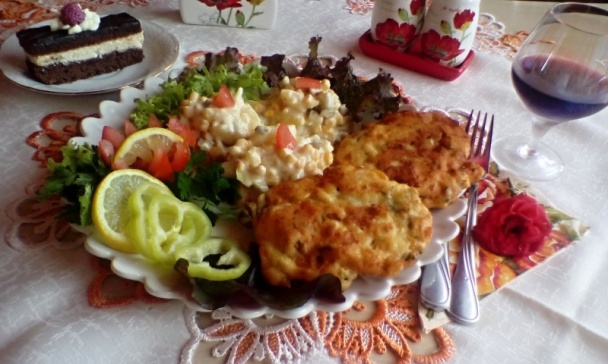 Francúzske morčacie prsné kocky v smotanovo-syrovom cestíčku (fotorecept) - obrázok 12