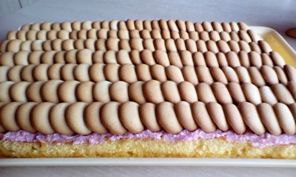 Jahodové rezy s piškótami (fotorecept) - obrázok 9