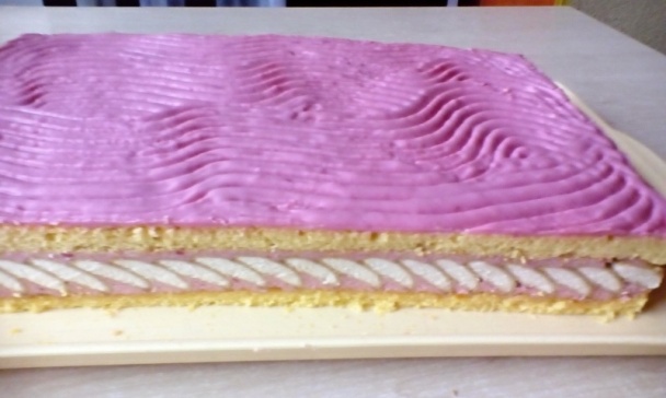 Jahodové rezy s piškótami (fotorecept) - obrázok 11