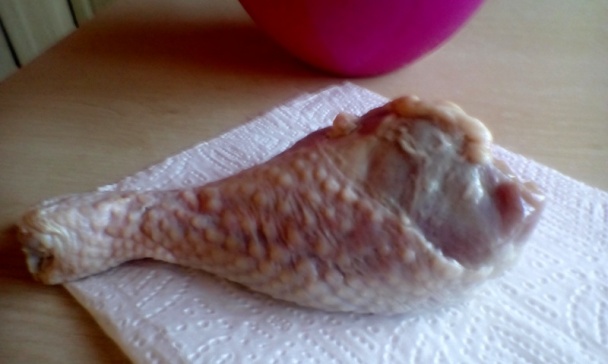 Morčacie stehno na víne so žemľovou knedľou s kukuricou (fotorecept) - obrázok 1