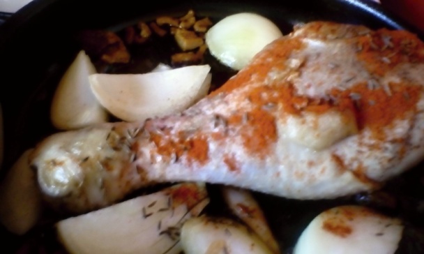 Morčacie stehno na víne so žemľovou knedľou s kukuricou (fotorecept) - obrázok 4