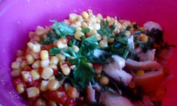 Morčacie stehno na víne so žemľovou knedľou s kukuricou (fotorecept) - obrázok 9