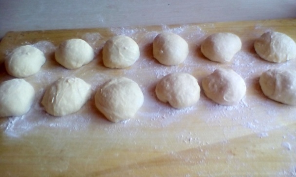 Briošky s jablkovou plnkou (fotorecept) - obrázok 2