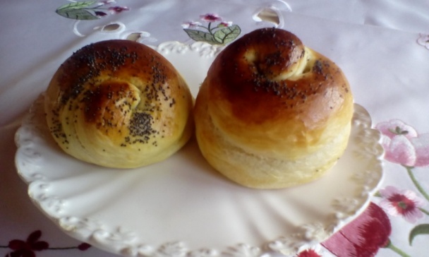 Briošky s jablkovou plnkou (fotorecept) - obrázok 8