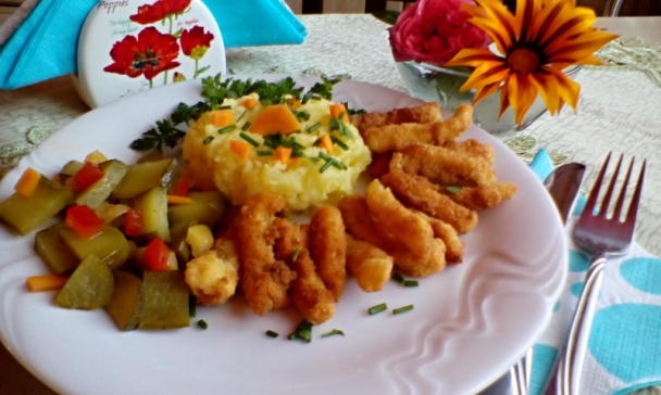 Vyprážané hovädzie držky (fotorecept) - obrázok 6