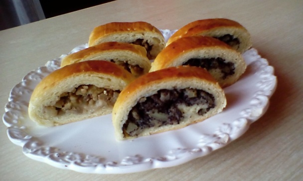 Jablkovo-makový a jablkovo-orechový závin (fotorecept) - obrázok 14