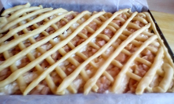 Krehký jablkovo-tvarohový mrežovník (fotorecept) - obrázok 10