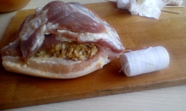 Pečený plnený bravčový bôčik (fotorecept) - obrázok 6