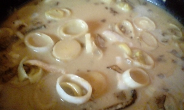 Hovädzí plátok na póre a horčici s hrnčekovou knedľou (fotorecept) - obrázok 5