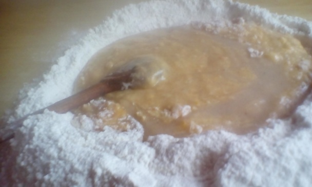 Vianočné medovo-škoricové rezy s orieškovým krémom (fotorecept) - obrázok 3