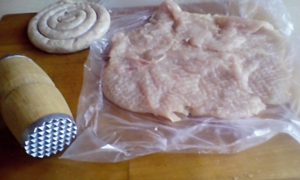 Plnené morčacie prsia so slimákovou klobásou (fotorecept) - obrázok 2