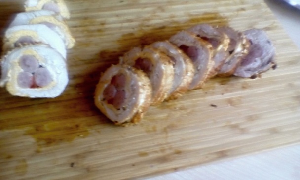 Plnené morčacie prsia so slimákovou klobásou (fotorecept) - obrázok 12