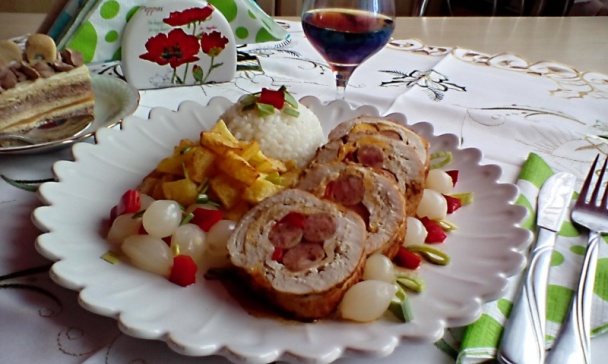 Plnené morčacie prsia so slimákovou klobásou (fotorecept) - obrázok 13