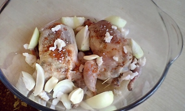 Plnené pečené prepeličky na bielom víne (fotorecept) - obrázok 4