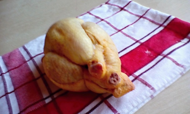 Zeleninou plnené pečené mini kurča (fotorecept) - obrázok 2