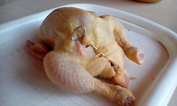 Zeleninou plnené pečené mini kurča (fotorecept) - obrázok 5