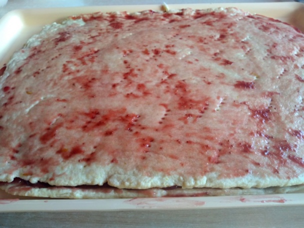 Citrónové rezy s jahodovým lekvárom (fotorecept) - obrázok 9