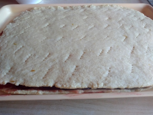 Citrónové rezy s jahodovým lekvárom (fotorecept) - obrázok 12