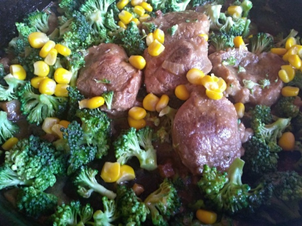 Bravčové medailóniky s brokolicou a kukuricou (fotorecept) - obrázok 6