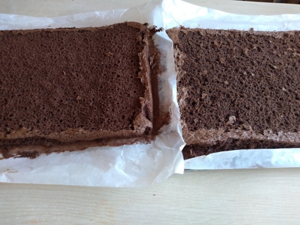 Čokoládové rezy so šľahačkou (fotorecept) - obrázok 4