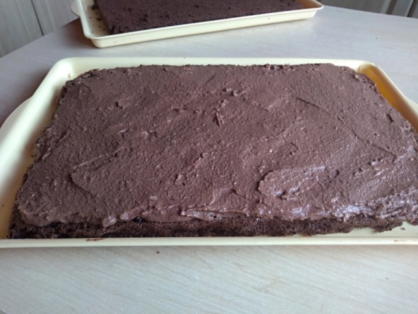 Čokoládové rezy so šľahačkou (fotorecept) - obrázok 7